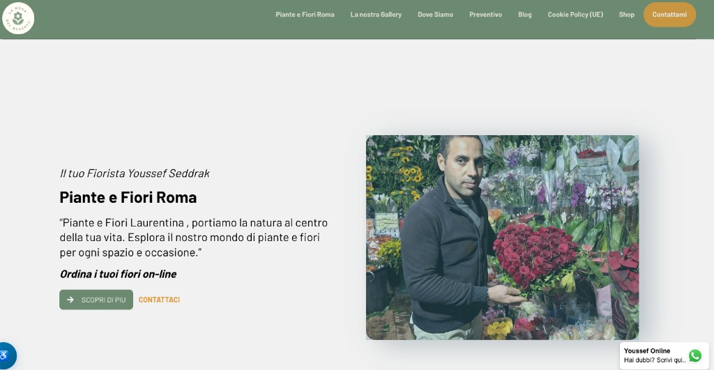 Homepage La Rosa del Deserto — Roma